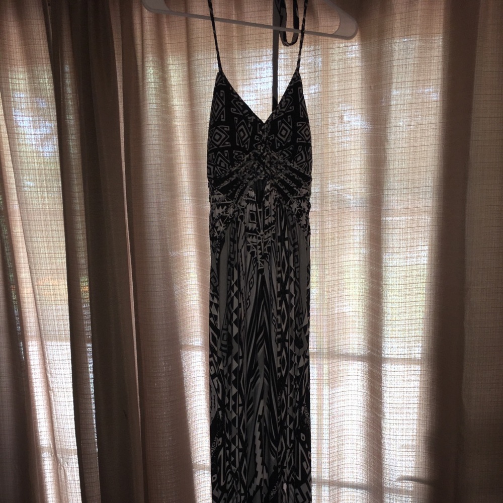 Black and white dress